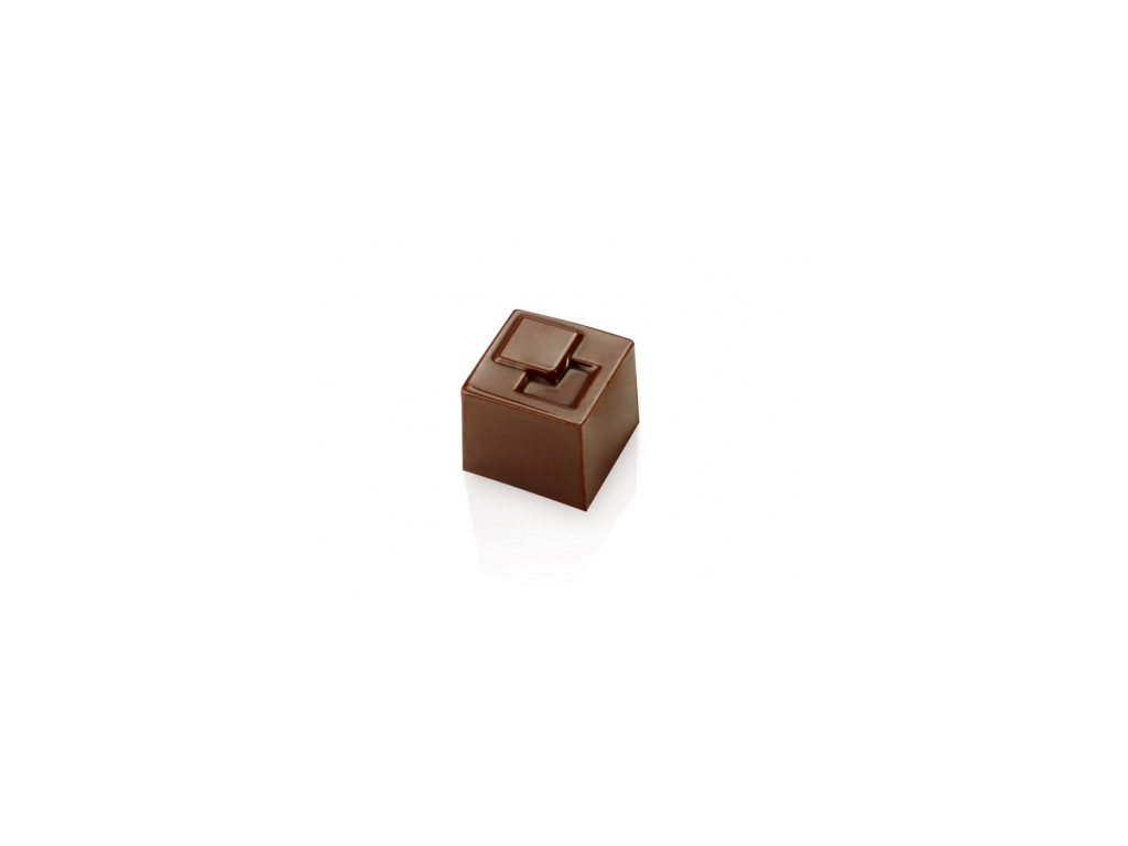 Molde de chocolate 21 piezas 10 g. 22x22x20 mm