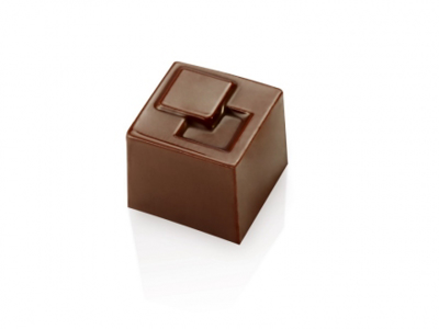 Molde de chocolate 21 piezas 10 g. 22x22x20 mm