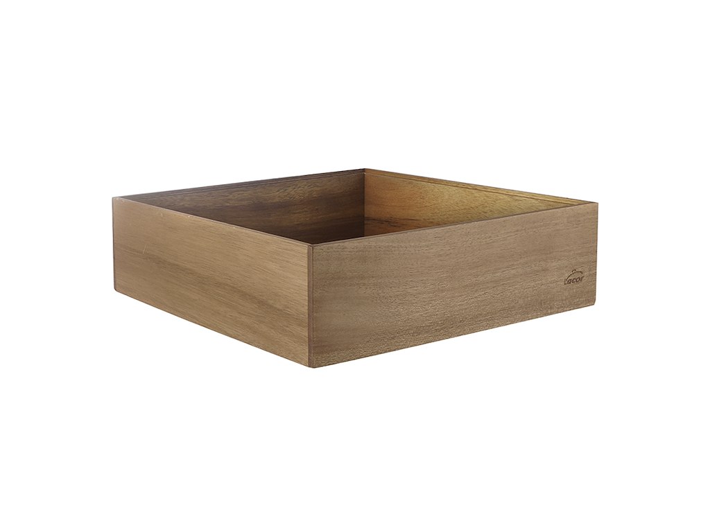 Buffetbox Melamina Aspecto Madera 1/2GN 8,5cm