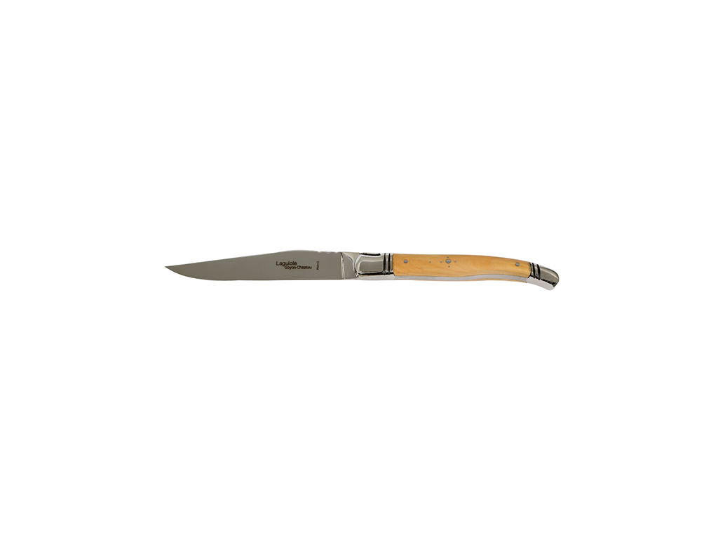 Cuchillo de carne, Laguiole Avantage, Mango de boj
