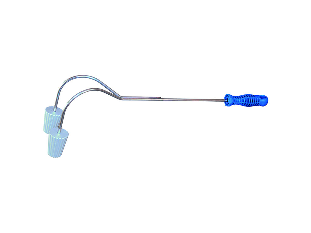 Cortador de masa doble con mango de plástico