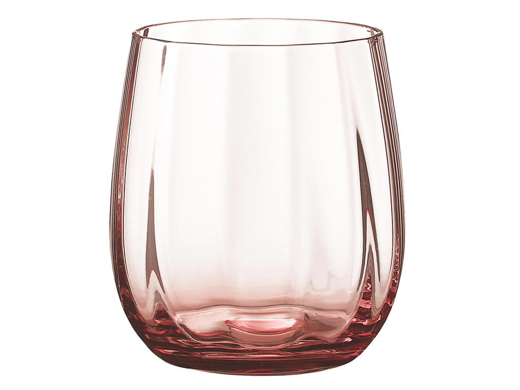 Vaso de vidrio Sholm durazno 2 uds. 30 cl