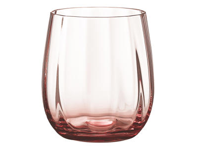 Vaso de vidrio Sholm durazno 2 uds. 30 cl