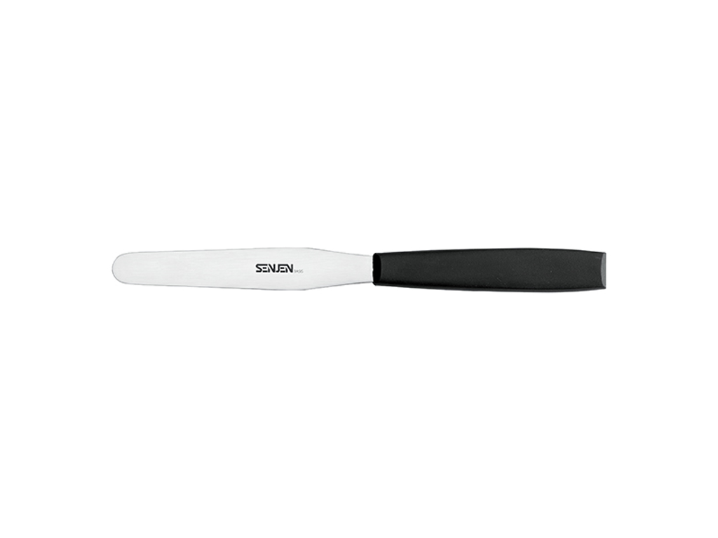 Cuchillo de paleta, 10 cm, Senjen Basis, Negro