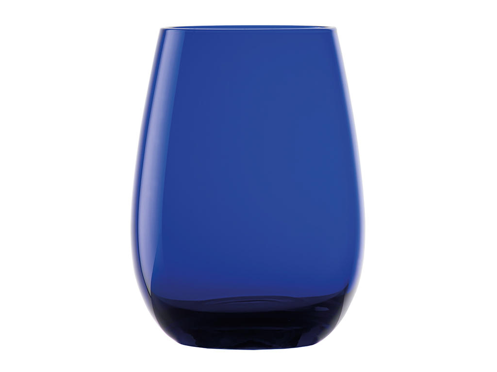 Vaso de agua - Cristal - Azul - 46,5cl - 120x64mm