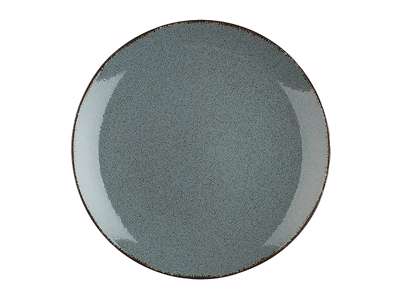 Plato plano  21 cm Perla azul