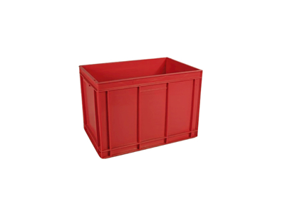 Cubo de Sal - Plástico - Rojo - 600x400x425mm