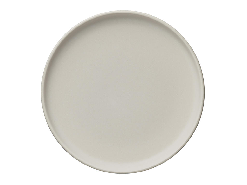 Plato - Cerámica - Blanca - Ø22cm - 30mm