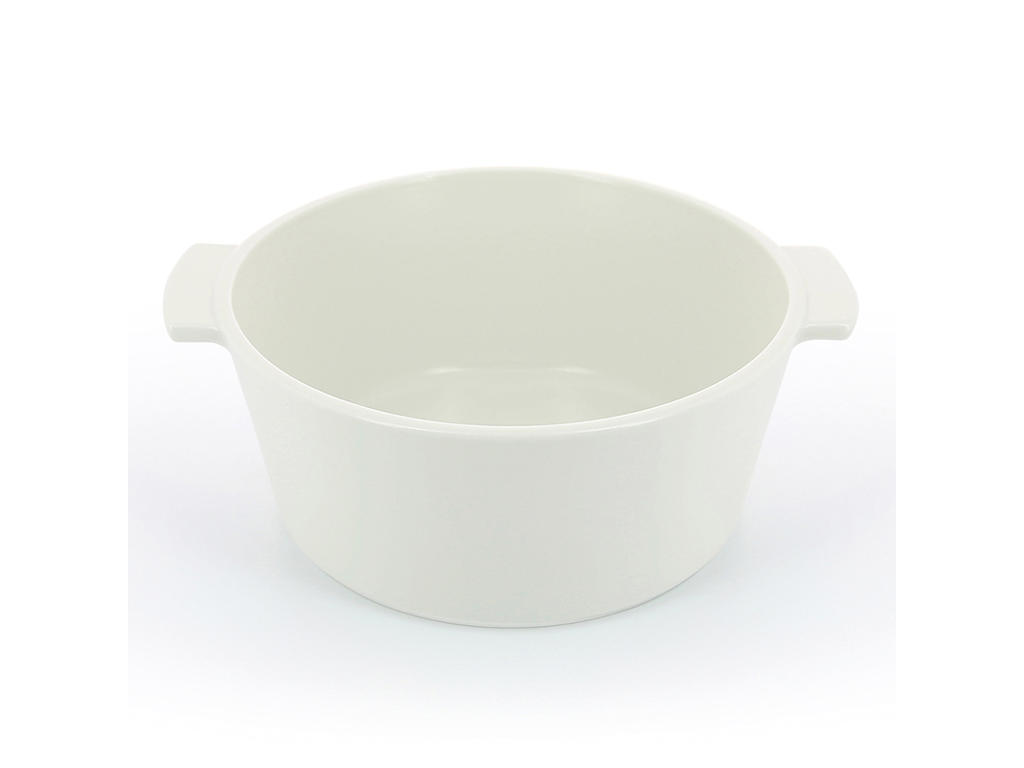 Olla sin tapa 22 cm Satin blanco Inducción Revolución 2