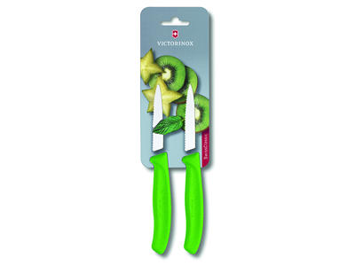 Cuchillo de hierbas con hoja ondulada, 8 cm, 2-pack, Victorinox