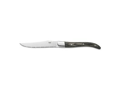 Cuchillo de carne CARLOS Pakka Wood Gris 11 cm