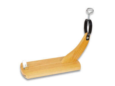 Soporte de jamón de madera