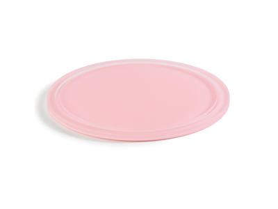 Bandeja Redonda para Campana 33 cm Rosa Mealplak