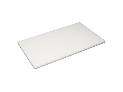 Tabla de cortar con polid blanco tamaño 70x40x2.5cm