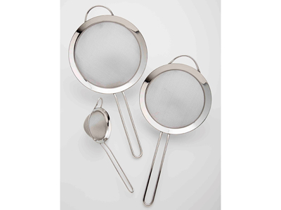 Conjunto de tamices 3 tamices 20 16 7 cm RF