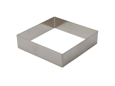 Molde para Hornear Cuadrado de Acero Inoxidable