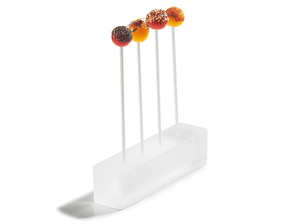 Bandeja para servir 16,5x4 cm Blanca Mealplak