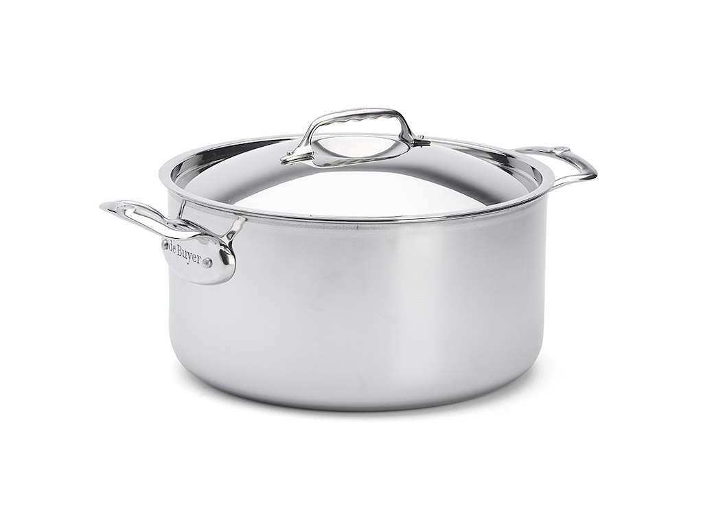 De Buyer Affinity cacerola con tapa 28 cm