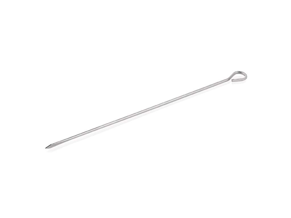 Pinchos de acero inoxidable 35 cm 12 uds