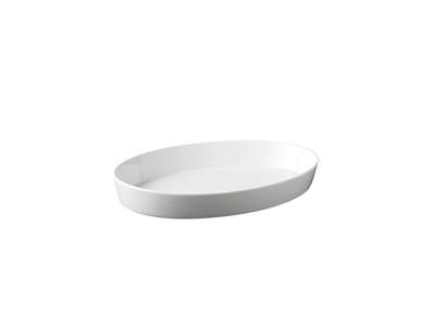 Plato porcelana oval 30cm