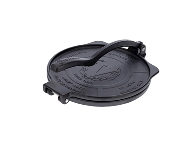 Prensa de tortillas, 25 cm, Victoria, hierro fundido