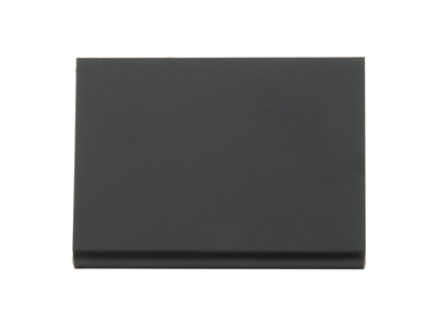 Tablero de mesa en forma de L 7x7,5x3,5 cm negro