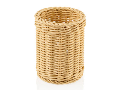 Cesta de cubiertos Luz Beige 12 cm H15 cm Tejer
