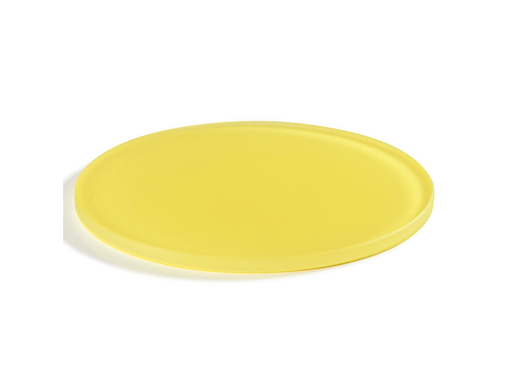 Bandeja para servir 24,5 cm Amarillo Mealplak