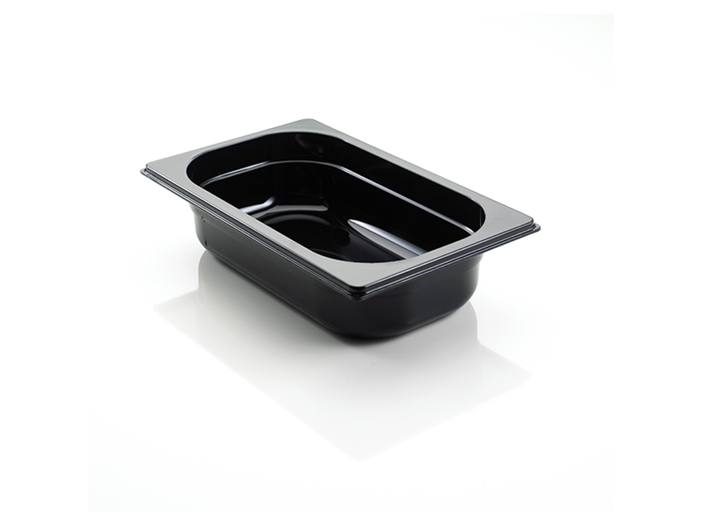 Contenedor negro 1/3 GN