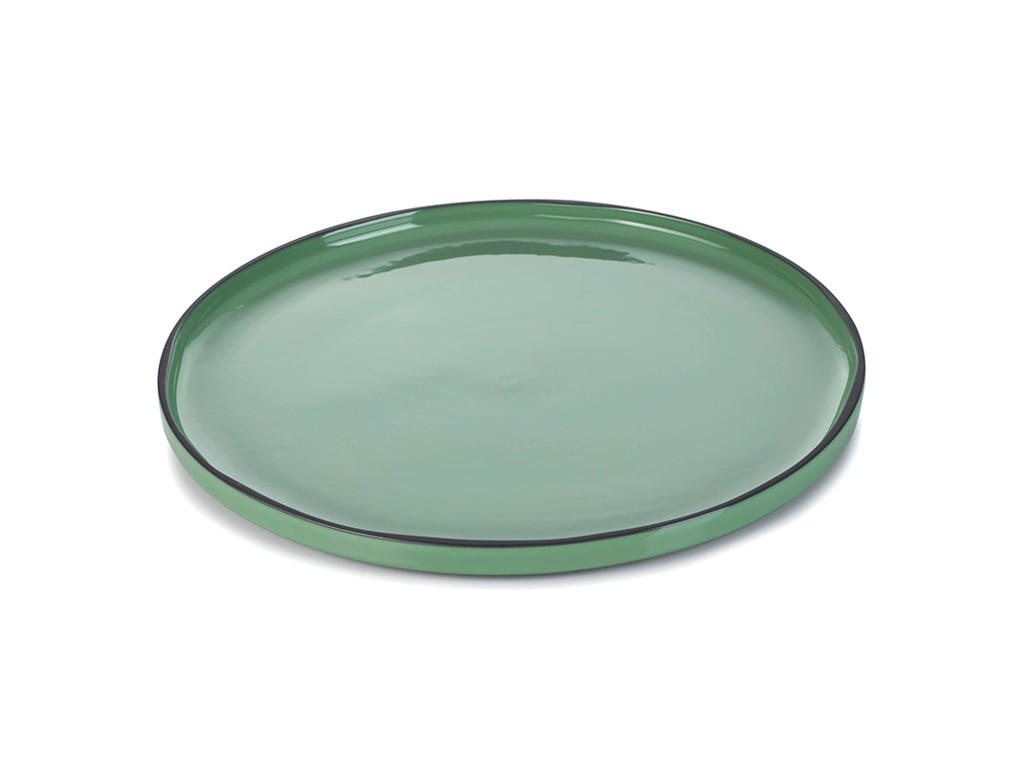 Plato 20x30 cm Verde Caractere