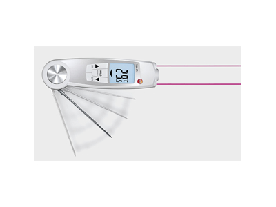 Termómetro digital impermeable plegable 104 IR