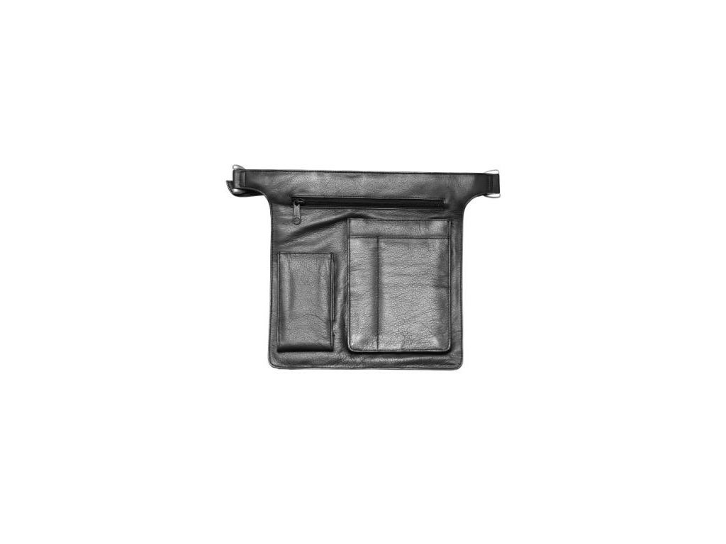 Bolso de cintura 2 bolsillos + bolsillo con cremallera