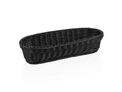 Cesta de pan Negra 40x16x8 cm Weaver Pro