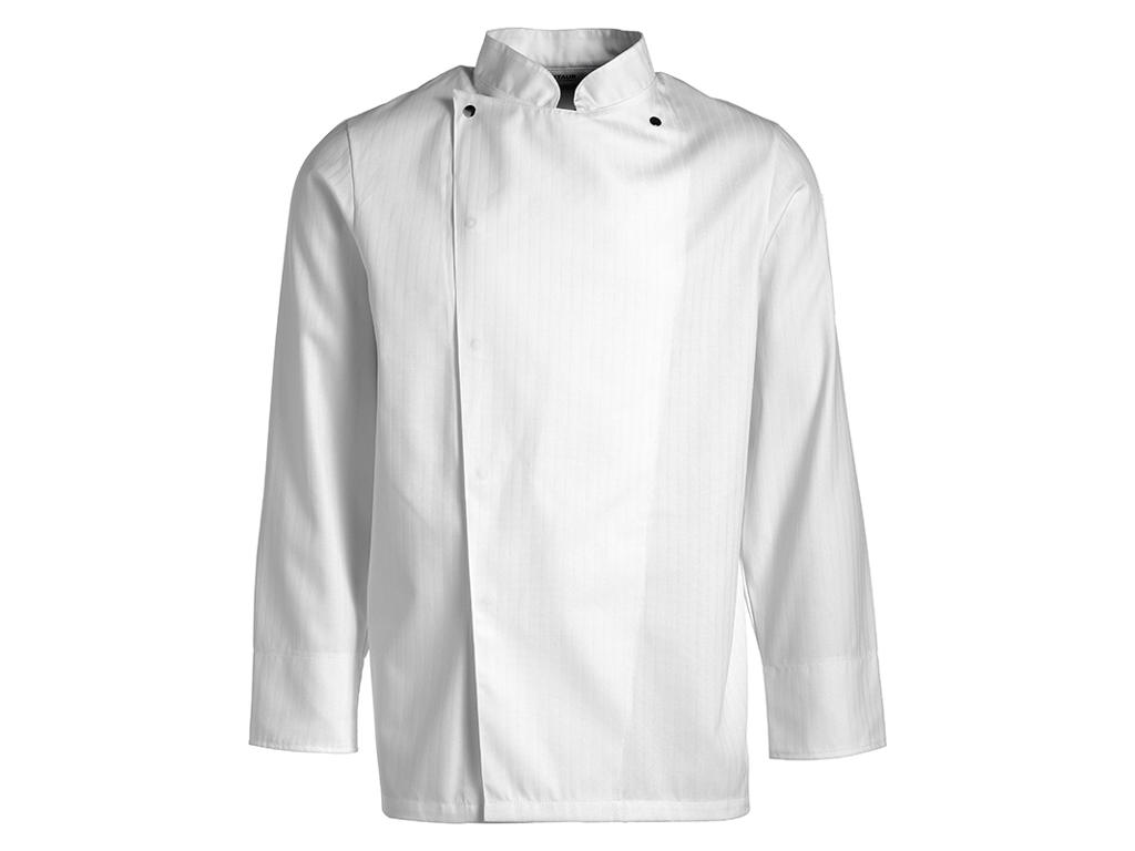 Chaqueta de chef blanca de manga larga, talla 80
