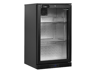 Backbar 1 Puerta con manija Negro