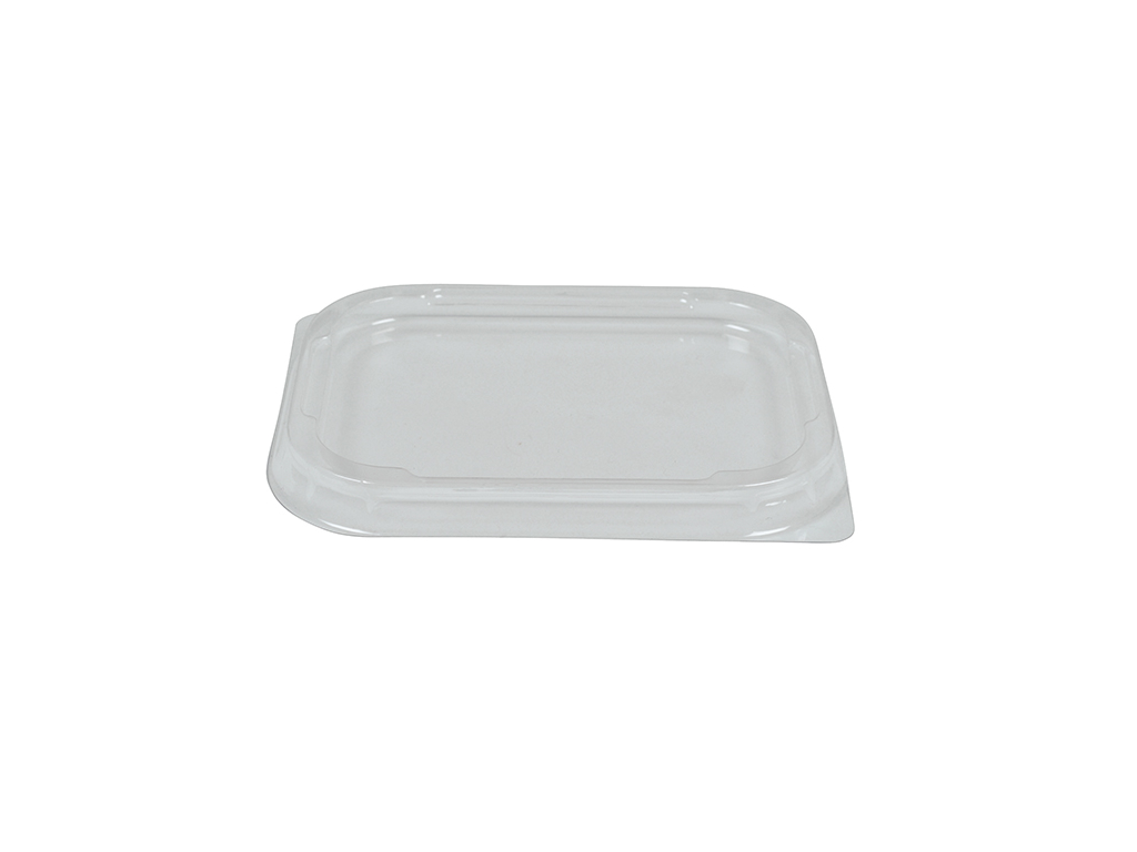 Tapa para bandeja de aluminio 250 ml plástico claro, 110-P