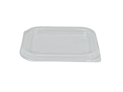 Tapa para bandeja de aluminio 250 ml plástico claro, 110-P