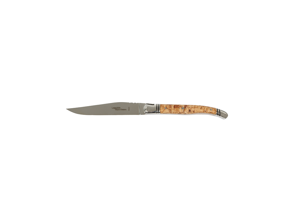 Cuchillo de carne, Laguiole Prestige, Mango de abedul