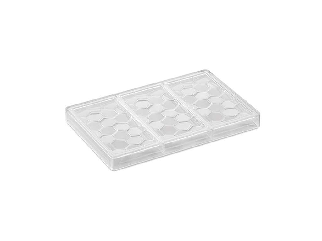 Molde de chocolate 3pcs 100g Pavé-plato