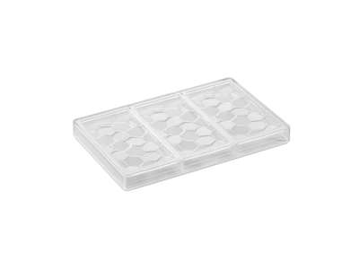 Molde de chocolate 3pcs 100g Pavé-plato