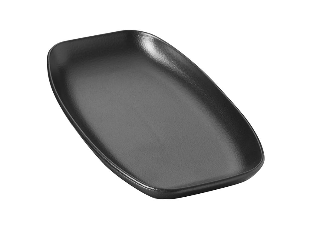 Plato 24x12,5 cm Negro Club
