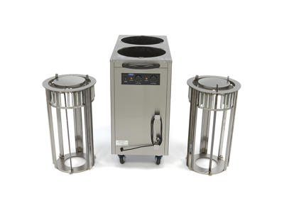 Calentador de platos 2x40 pcs 30 cm