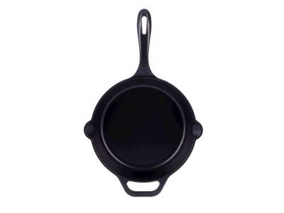 Sartén, 25 cm, Victoria, hierro fundido
