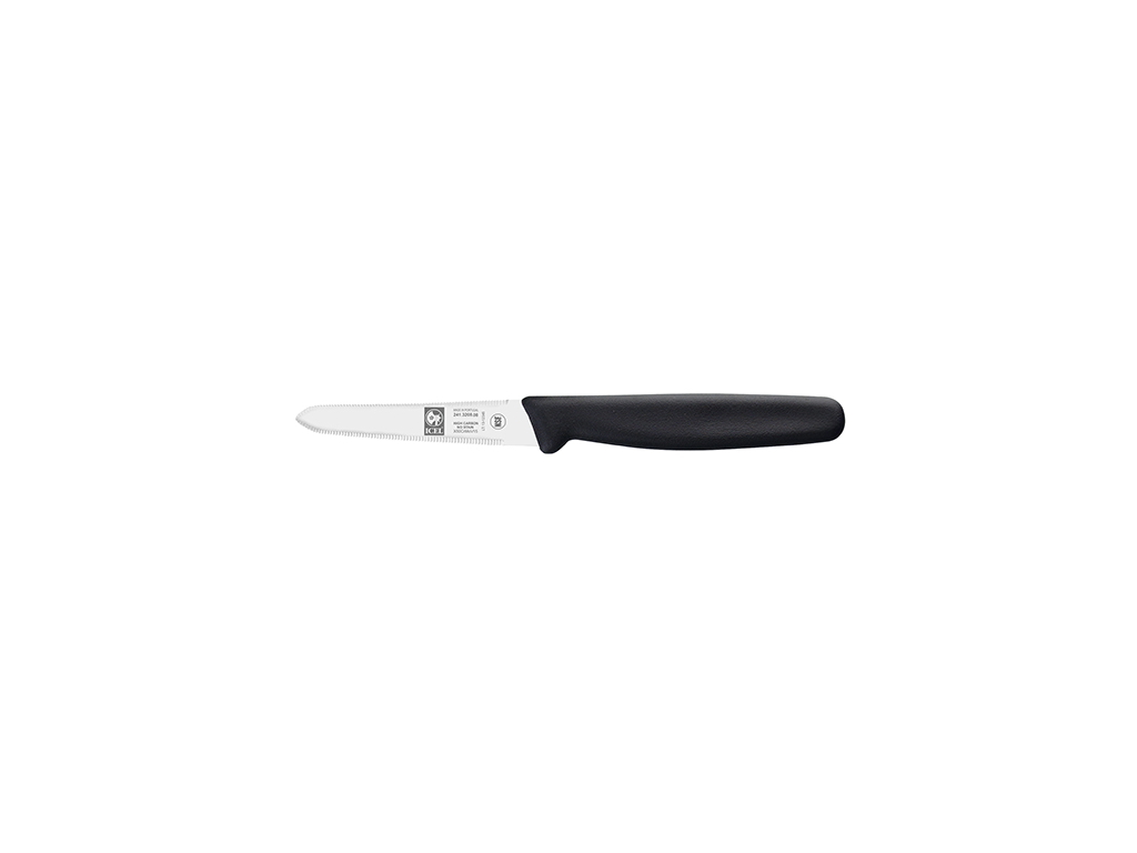 Cuchillo para pomelo - Acero inoxidable - Negro - 80mm