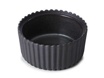 Tazón 10 cl Negro Liso Metal Pekoe