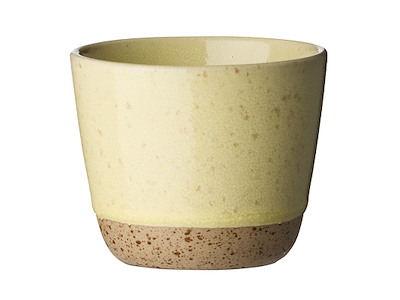 RAW Color taza con asa 20 cl Amarillo