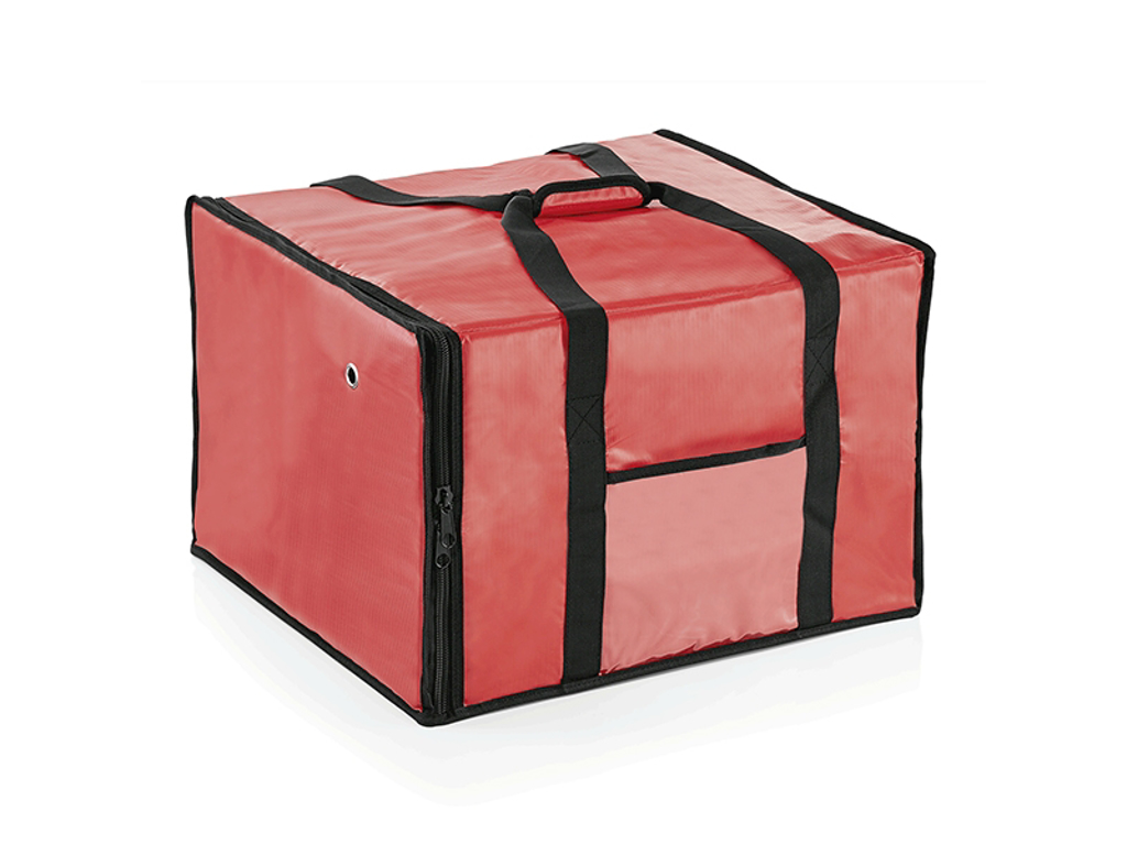 Bolsa de pizza aislada para 6 pizzas de 45 cm