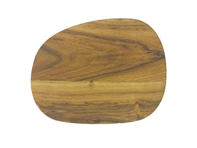 RAW Tabla de untar 2 pcs. 19x14 cm Madera de teca