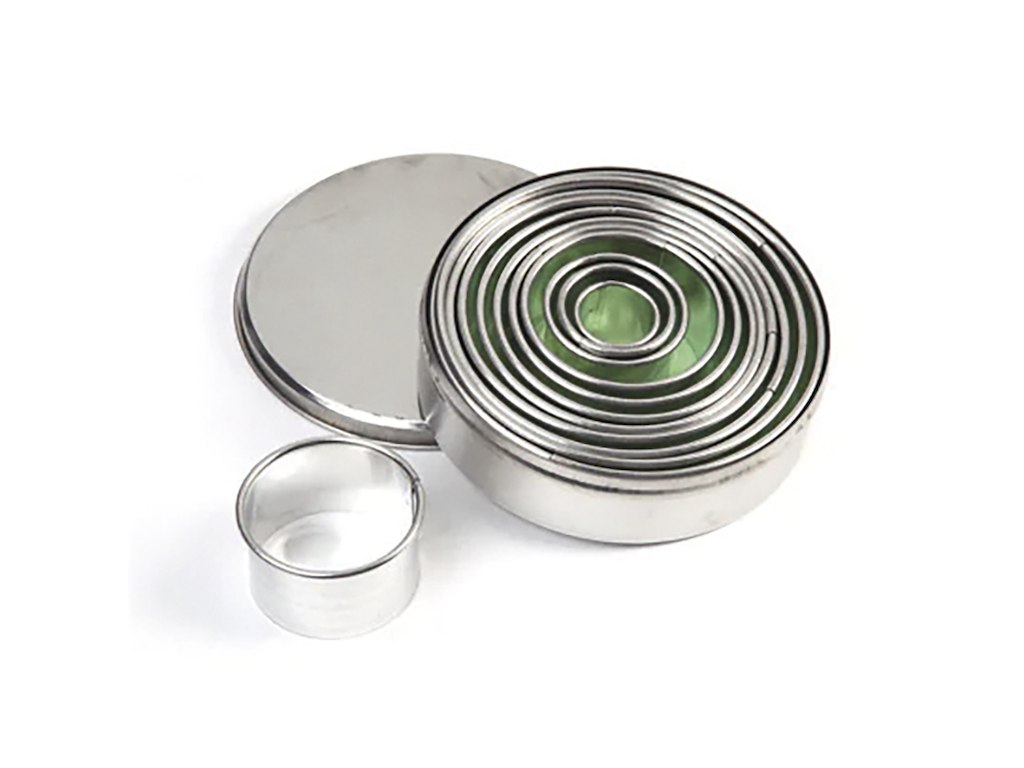 Juego de cortadores lisos 12 pcs 22-110mm