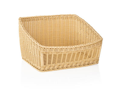 Cesta de pan Luz Beige 45x40x27/16 cm Tejer